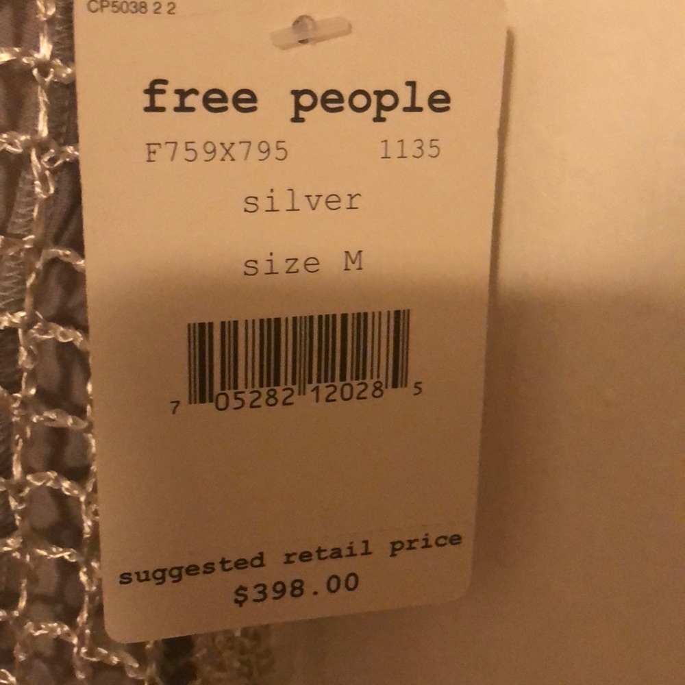 Free People crotcheted dress size medium! BNWT - Picture 6 of 11